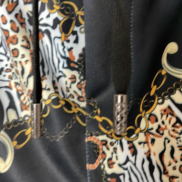 👑 STACY ADAMS track jacket and joggers tracksuit set printed graphic XL 👑 - Picture 10 of 14